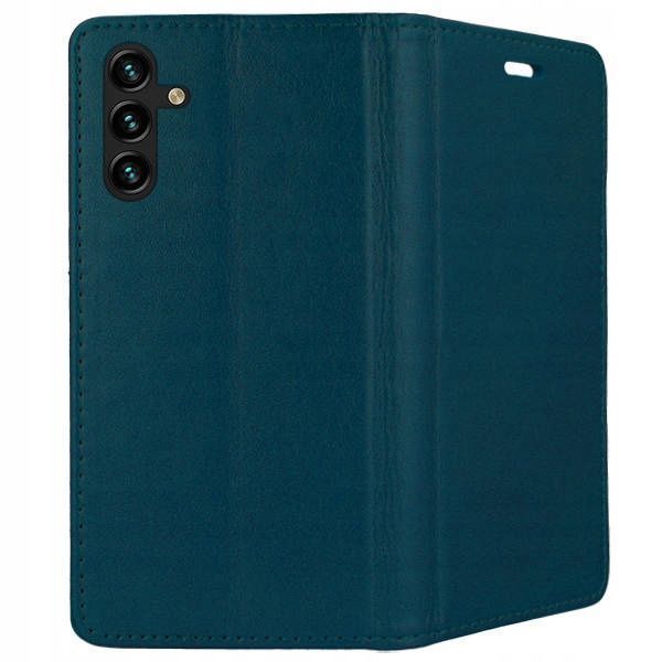 Etui Z Klapką Magnetic Samsung A13 5G / A04S Ciemnozielone