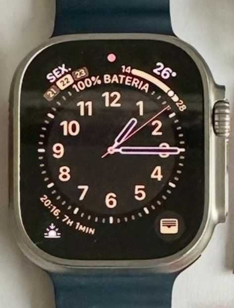 APPLE Watch Ultra 2 GPS+Cellular 49 mm com Bracelete Ocean Azul