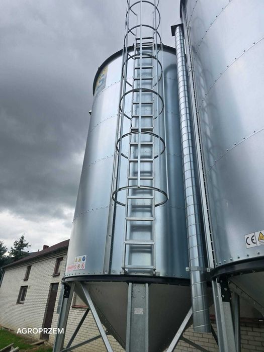 Silos lejowy zbożowy AS 25ton / zbiornik bin