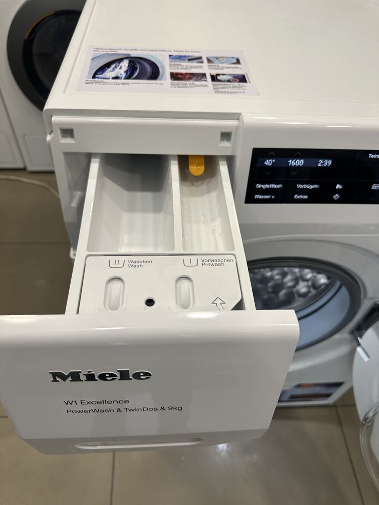 Miele WEI 875 WPS(Німеччина) 9кг. Лед світло.PowerWash. Меню. 2023 рік