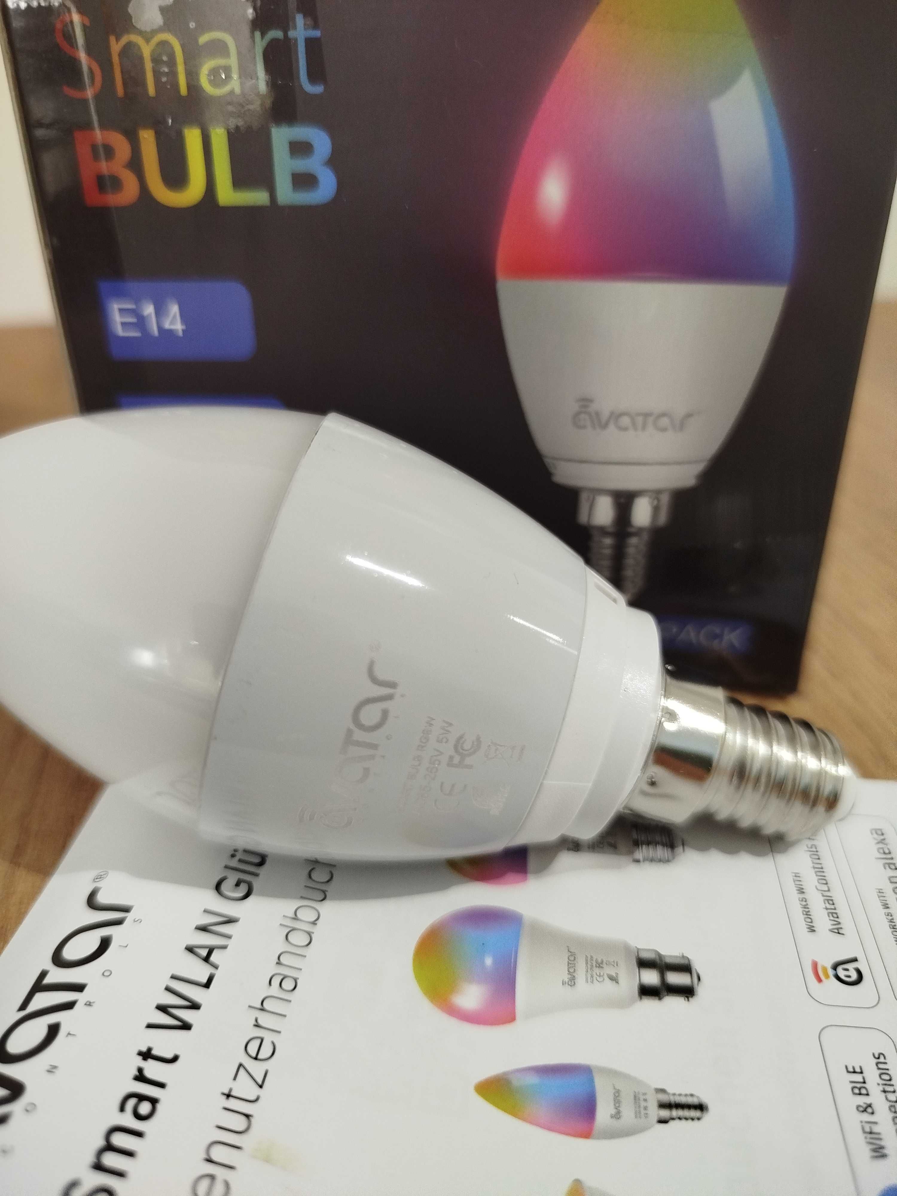 ŻARÓWKI LED RGBW SMART E14 Avatar Controls 4szt