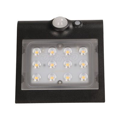 Lampa Solarna Siole Led Czujnik Ruchu 1,5W Cz Orno