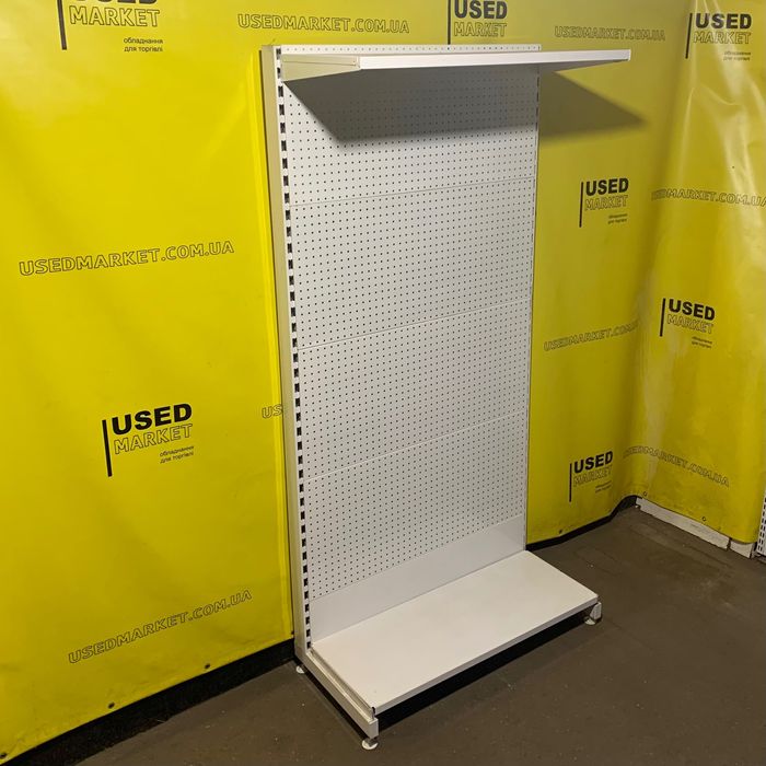 Стелажі перфоровані бу торгові під гачки WIKO в магазин, з перфопанель