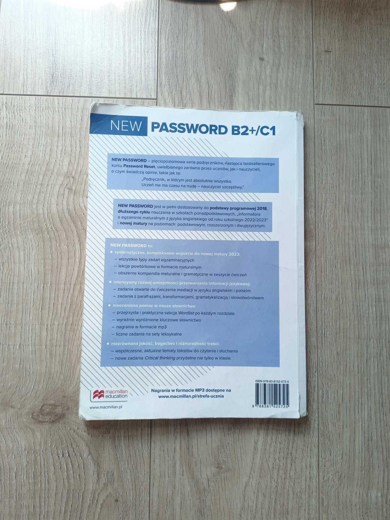 Podręcznik do języka ang New Password poziom b2+/c1