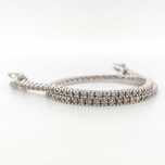 Pulseira em ouro e diamantes 1.98CT - Ouro Branco 14K