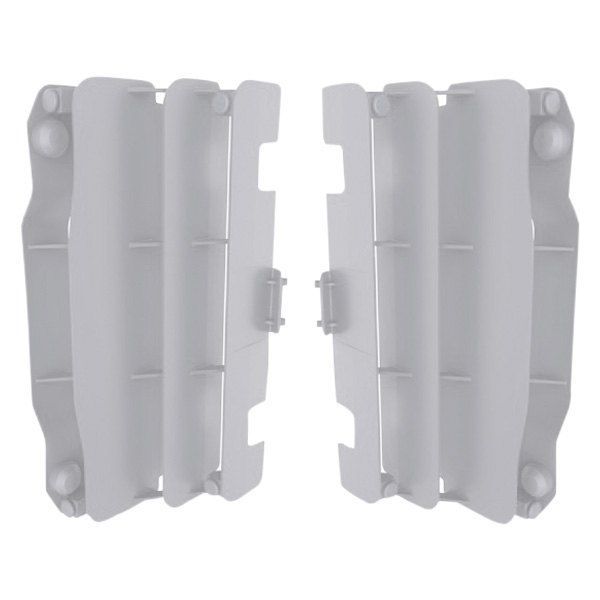 protetor de radiador polisport branco yamaha yz 250f / 450f 2006