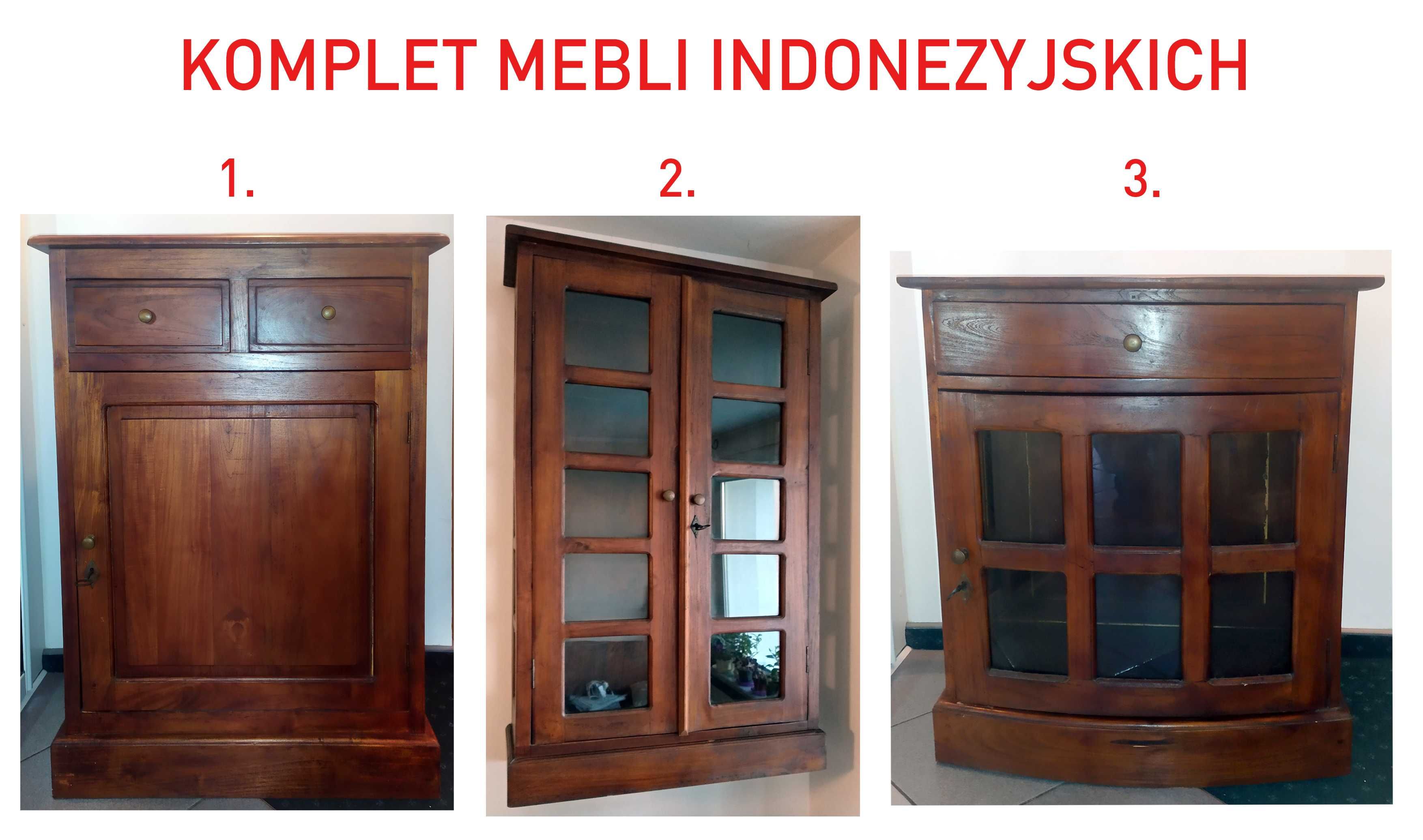 komplet mebli indonezyjskich