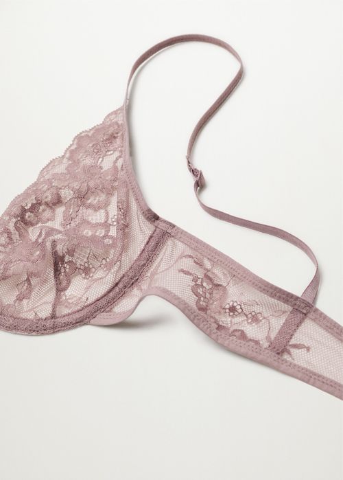 Мереживний бюст Mango