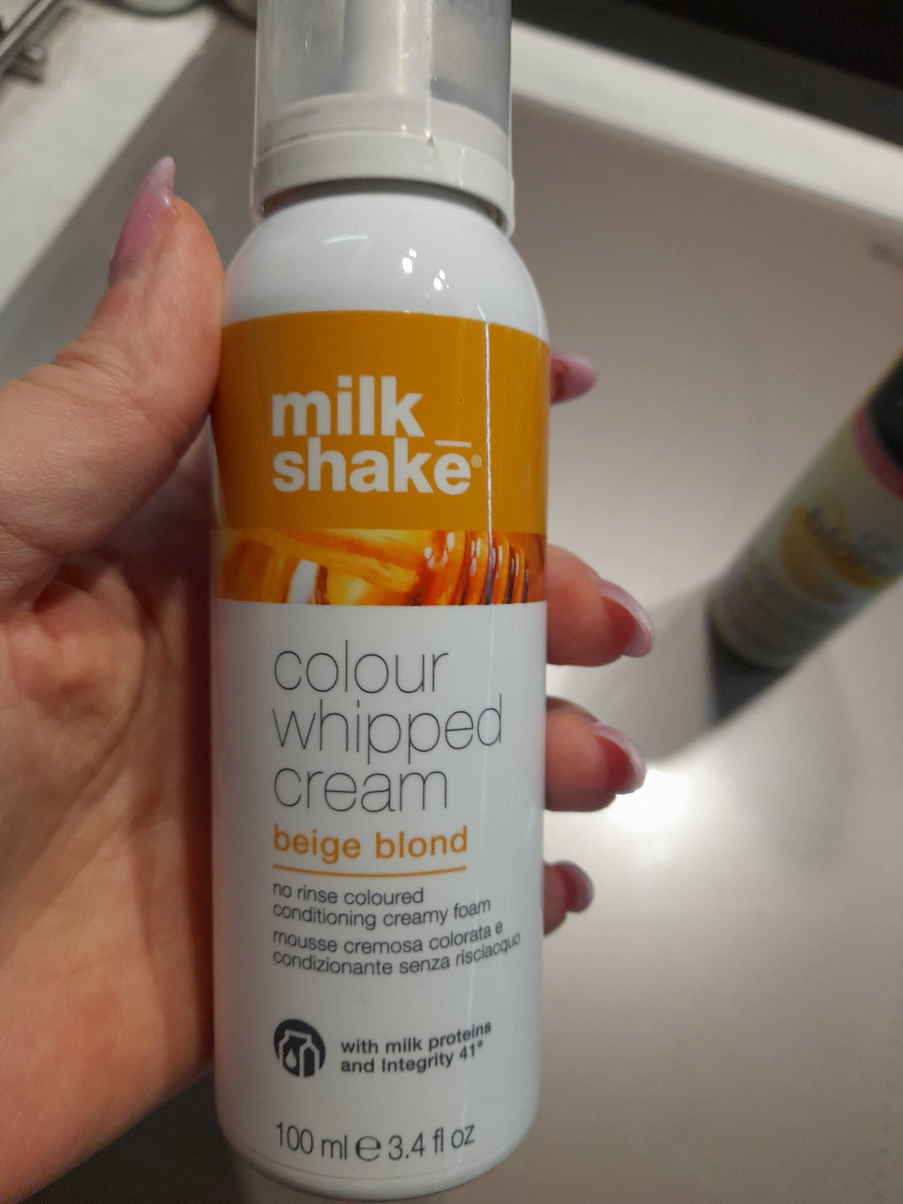 Dla włosów blond Milk shake pianka i John Frieda Go blonder spray