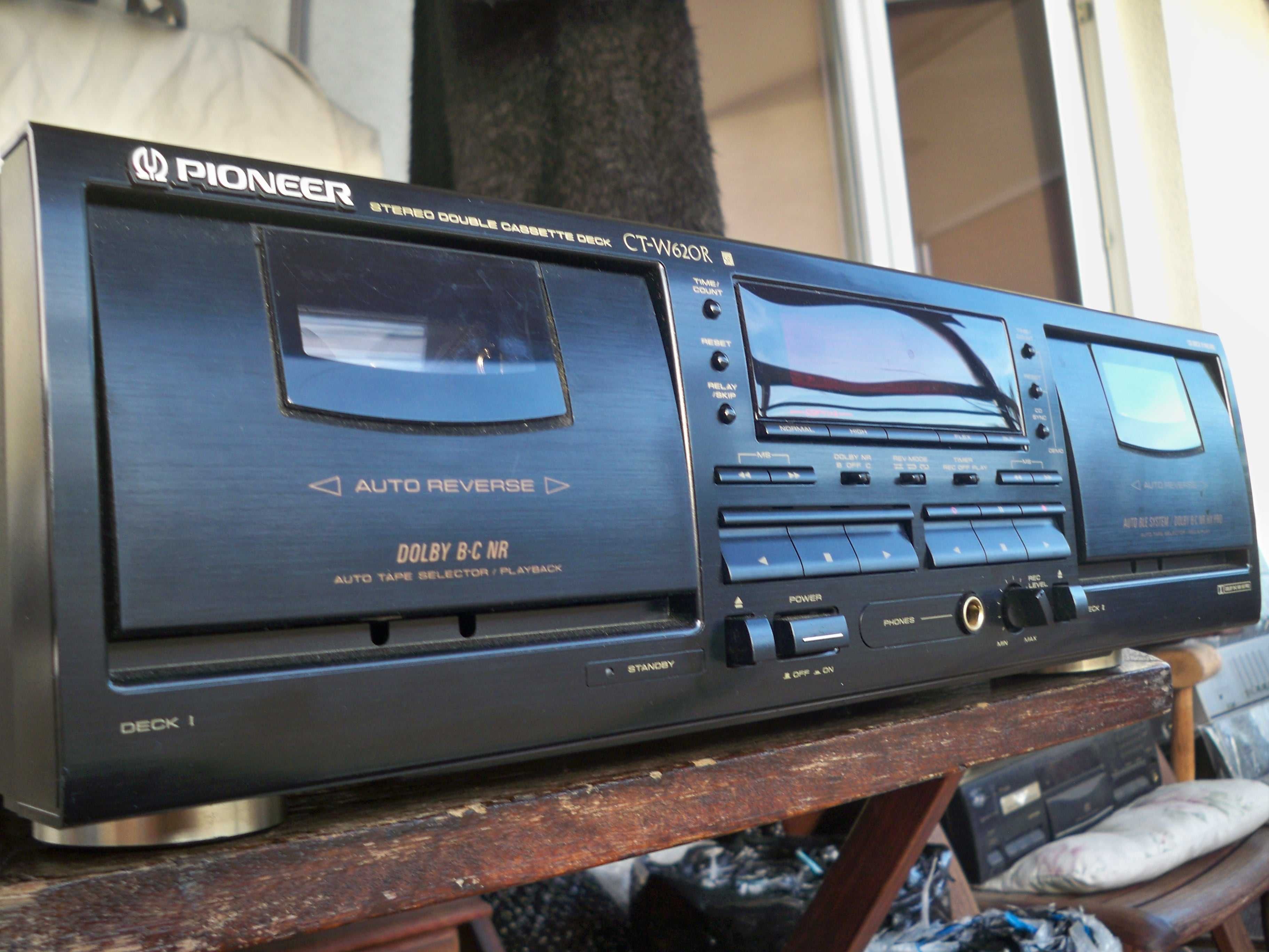 magnetofon Pioneer CT-W620R Dolby B/C Flex BLE