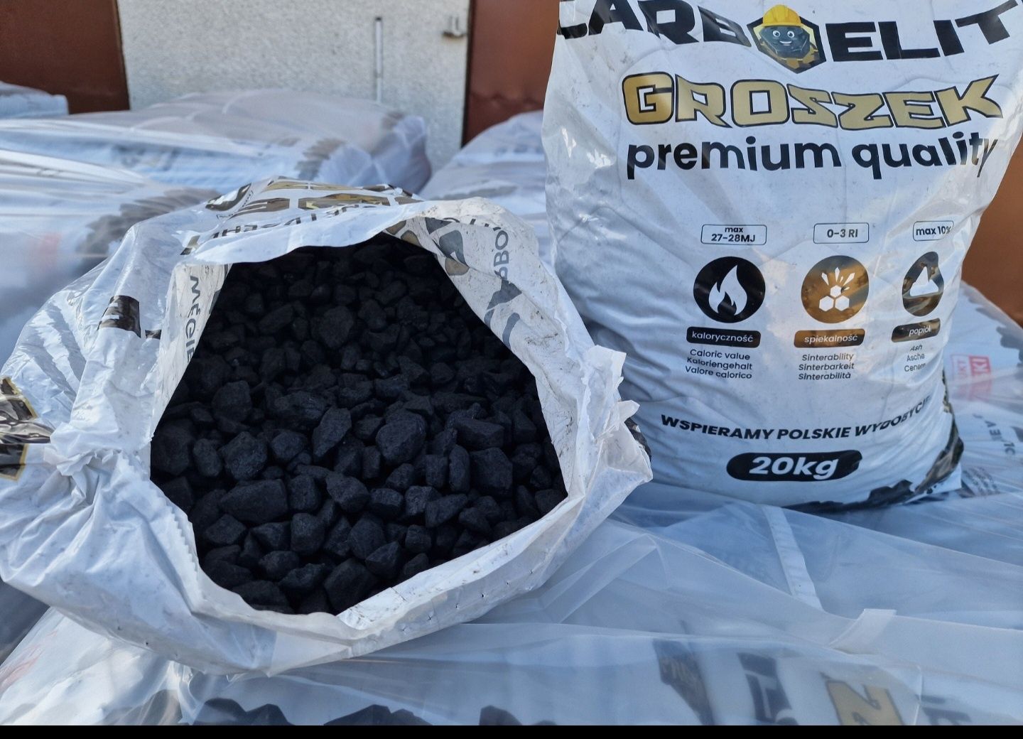 Ekogroszek Carboelite Premium 28MJ TRANSPORT GRATIS