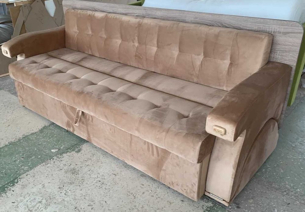 Диван-трансформер 3 в 1. Зручний диван, обідній стіл, двоспальне ліжко