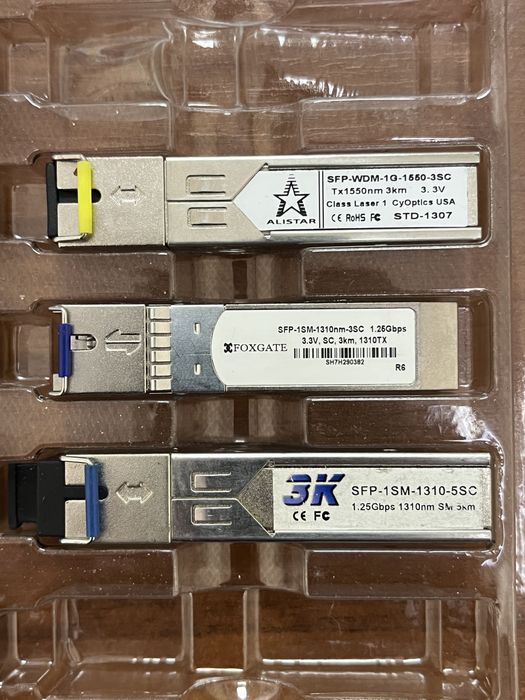Модуль SFP SFPd-1SM-1310 nm/1550 nm