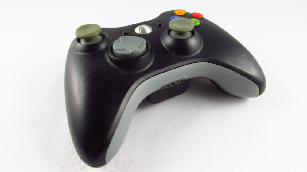 XBOX 360 - Oryginalny Bezprzewodowy Pad na baterię Czarny 5