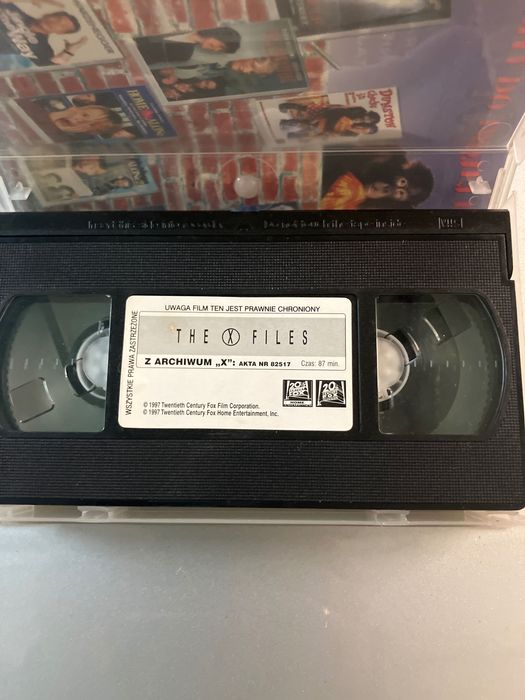 Kaseta wideo z filmem z archiwum  x