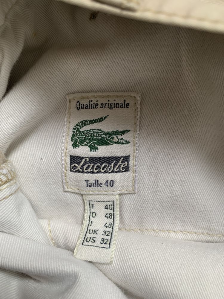 Lacoste chino calças homem