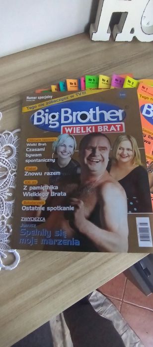 Czasopisma Big Brother 16 sztuk