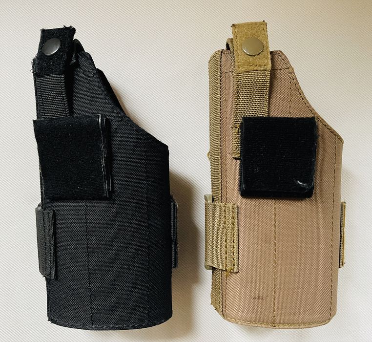 2 x kabura uniwersalna, regulowana + 2x panele udowe molle + GRATIS