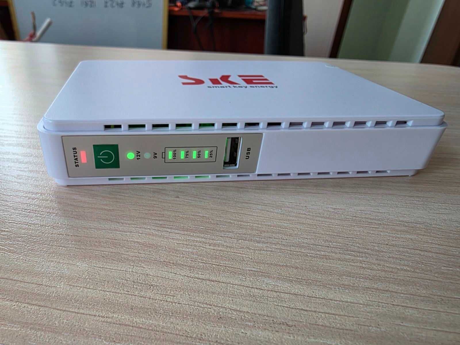 ДБЖ для роутерів/комутаторів SKE-431P PON/POE 5/7.5/9/12V 1A 8800mAh