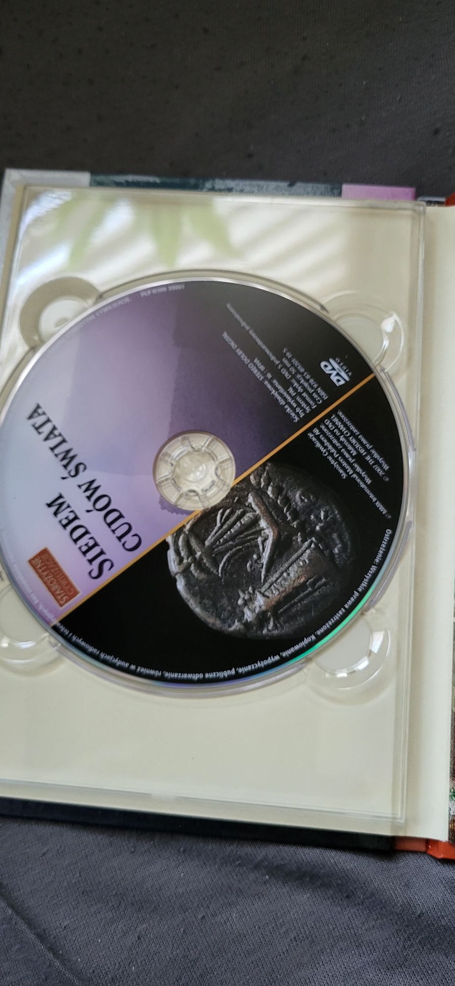 Siedem cudów świata starożytne wspaniałości płyta DVD i książeczka