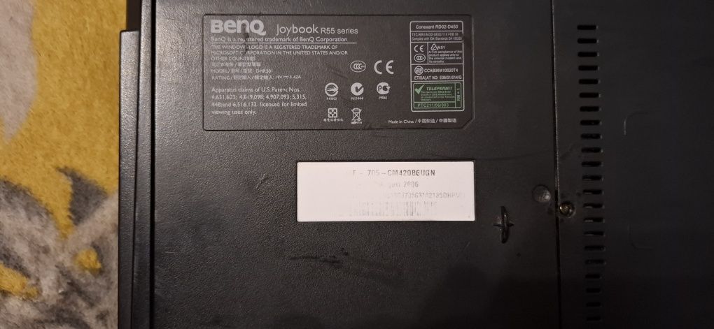 Laptop beno  joybook r55e