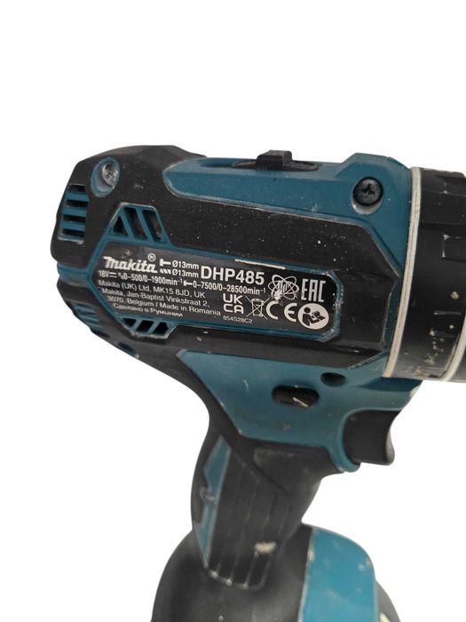 Wkrętarka Makita zasilanie akumulatorowe 18 V DHP485