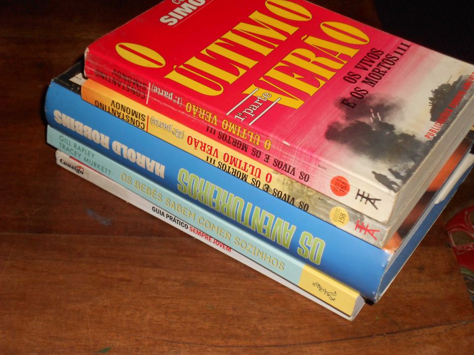 Livros Simonov, Robbins, Rapley Murkett, Sempre Jovem