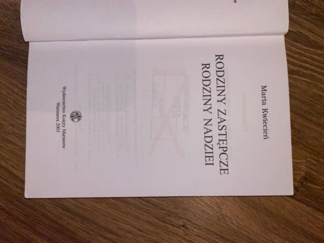 Rodziny zastępcze Rodziny nadziei, M. Kwiecień