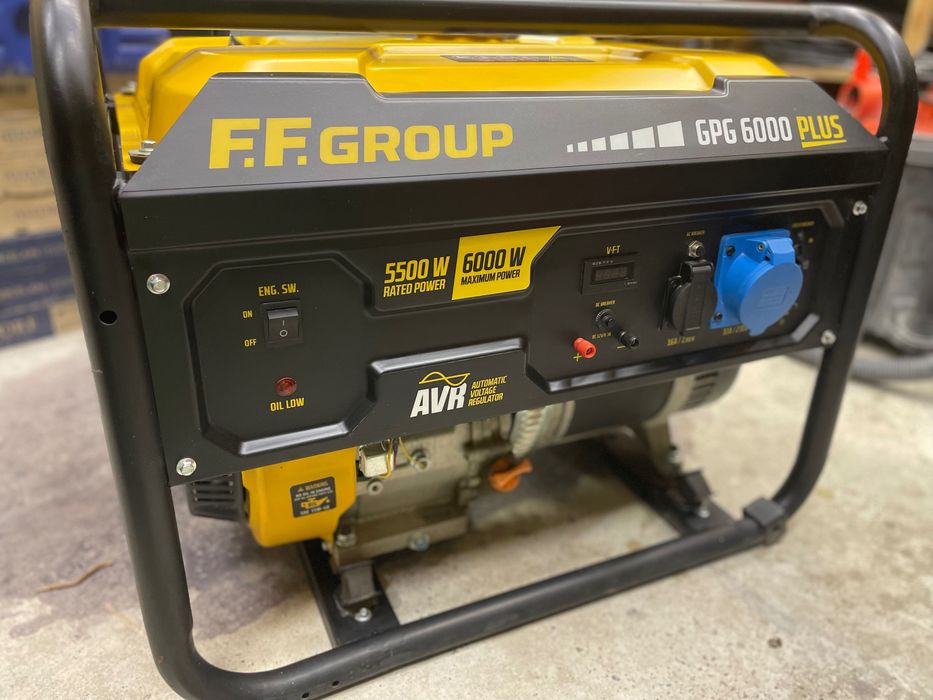 Бензиновий генератор GPG 6000 Plus