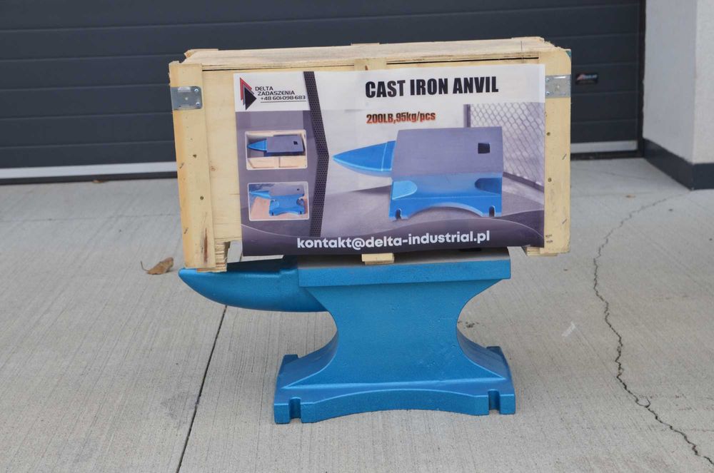 Kowadło jednorożne 90kg NOWE FV23% Solidne warsztatowe kowalskie !!