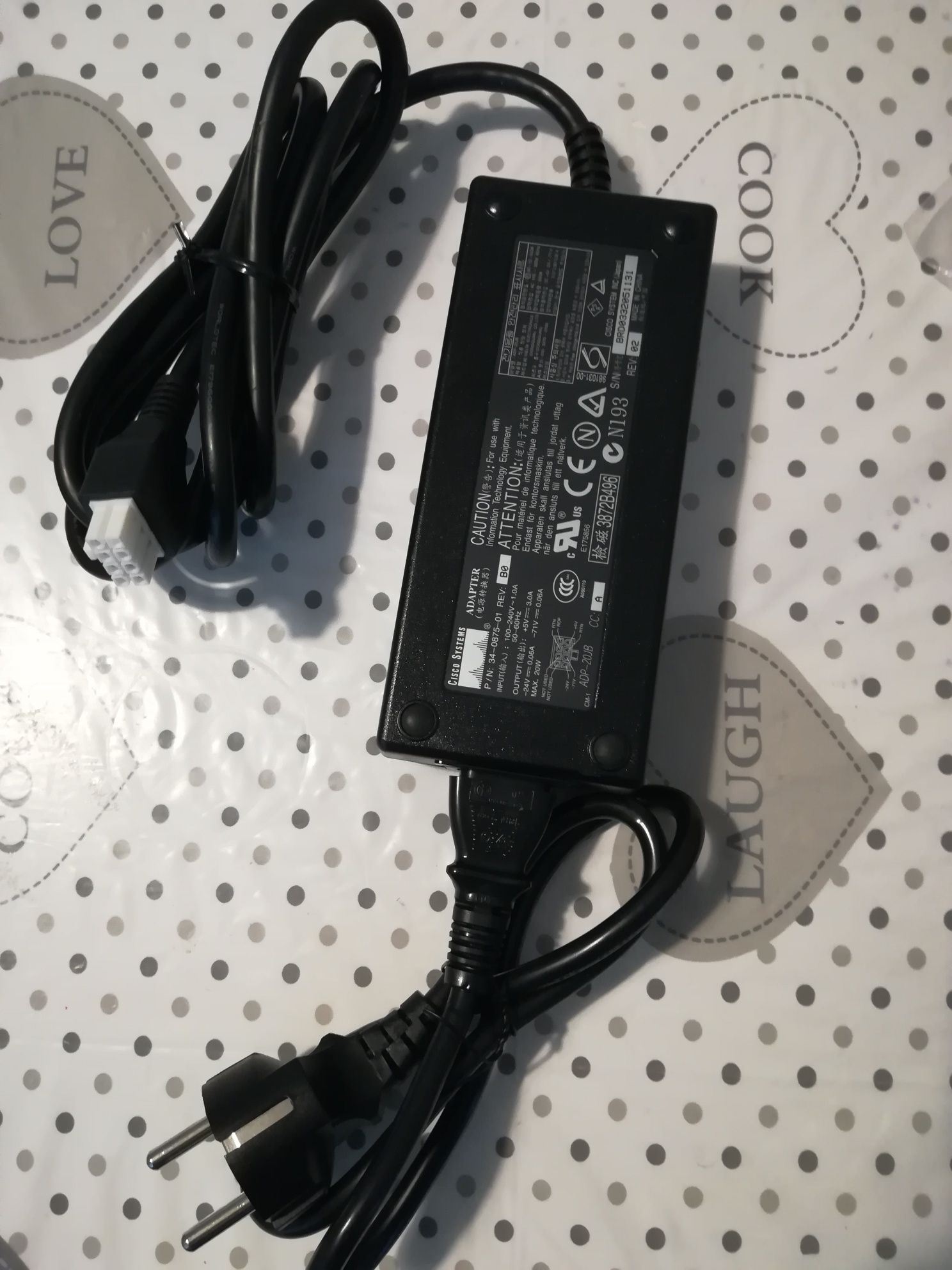 Zasilacz Adapter Cisco ADP 20JB