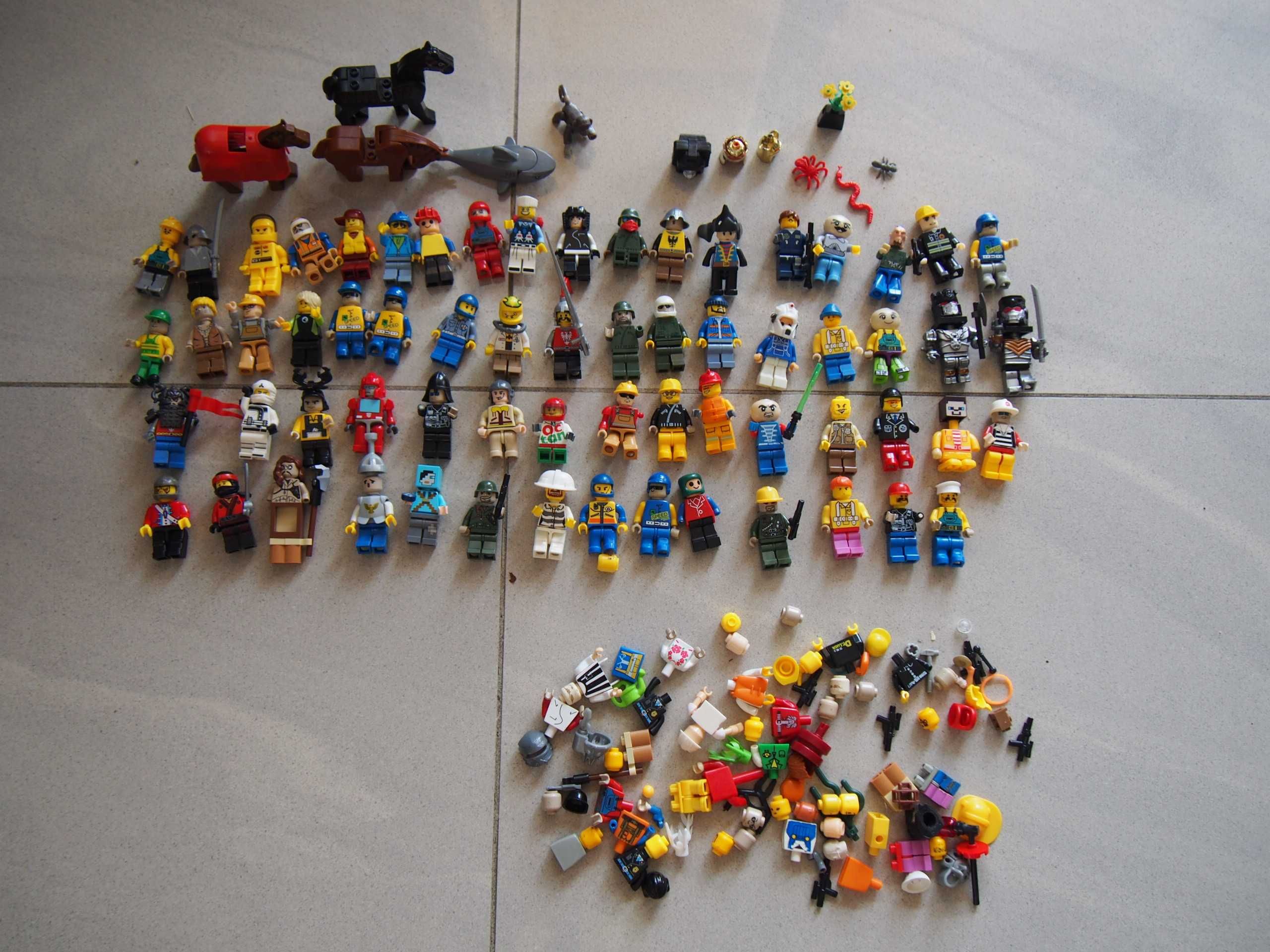 Ludziki figurki lego 69 szt zestaw