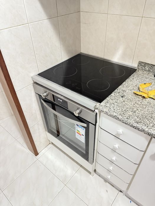 Placa eletrica mais forno convertor