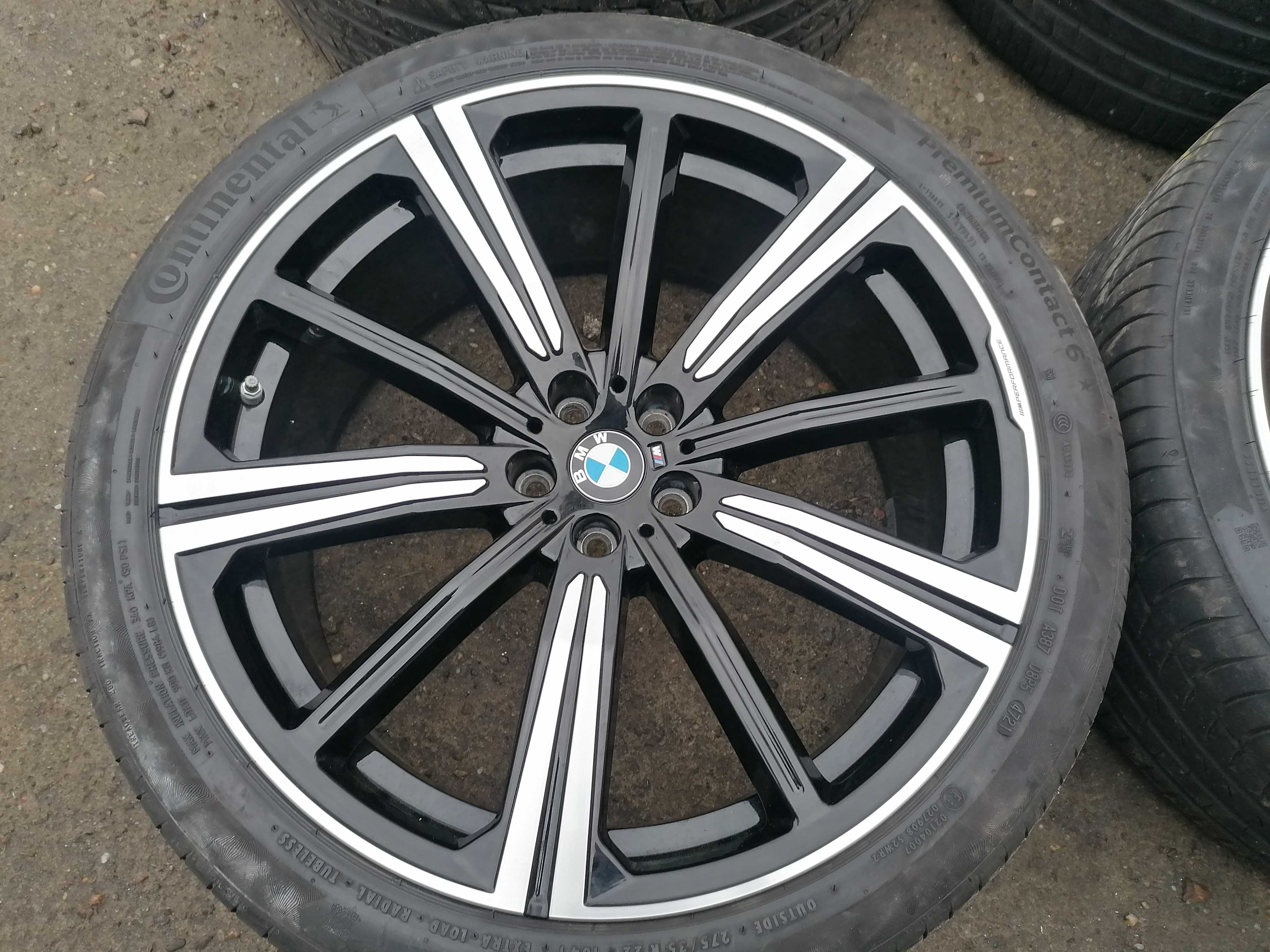 Koła 22" bmw x5 g05 x6 g06 x7 g07  m-performance wz 749 lato