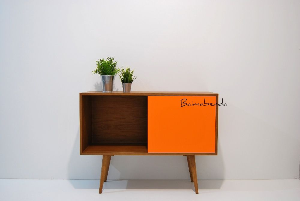 Móvel Aparador retro vintage Estilo Nórdico