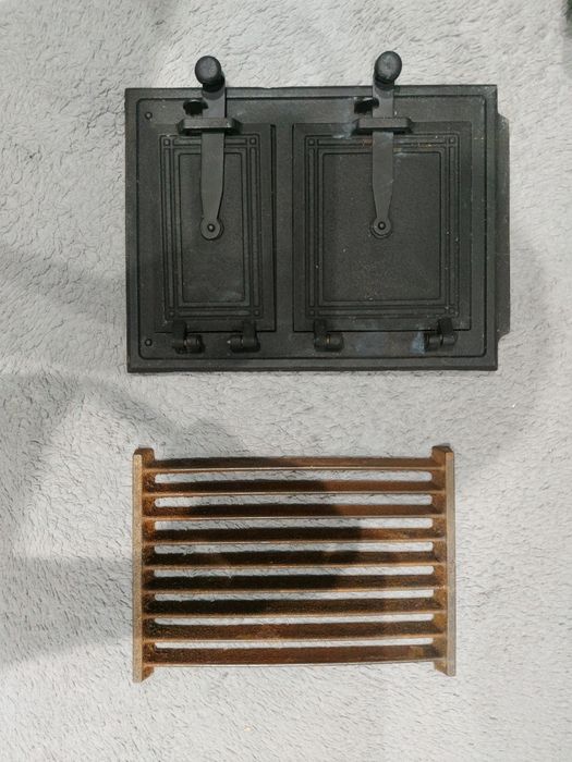 NOWE Drzwiczki do pieca kuchennego, ruszt zeliwny