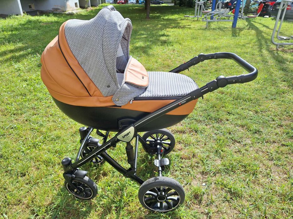 Wózek Anex Sport 3 w 1 sportowy z amortyzacją