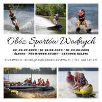 Obóz Sportów Wodnych - wakeboard i narty wodne