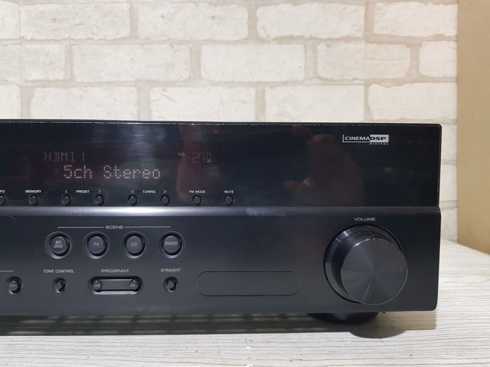 Пульт!6.1 АVСтерео ресивер/підсилювач  Yamaha HTR-2064 HDMI б/у +1
