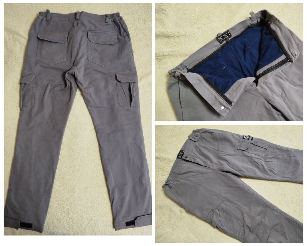 Зимние тёплые мужские джинсы брюки XL Bezet Blue harbour