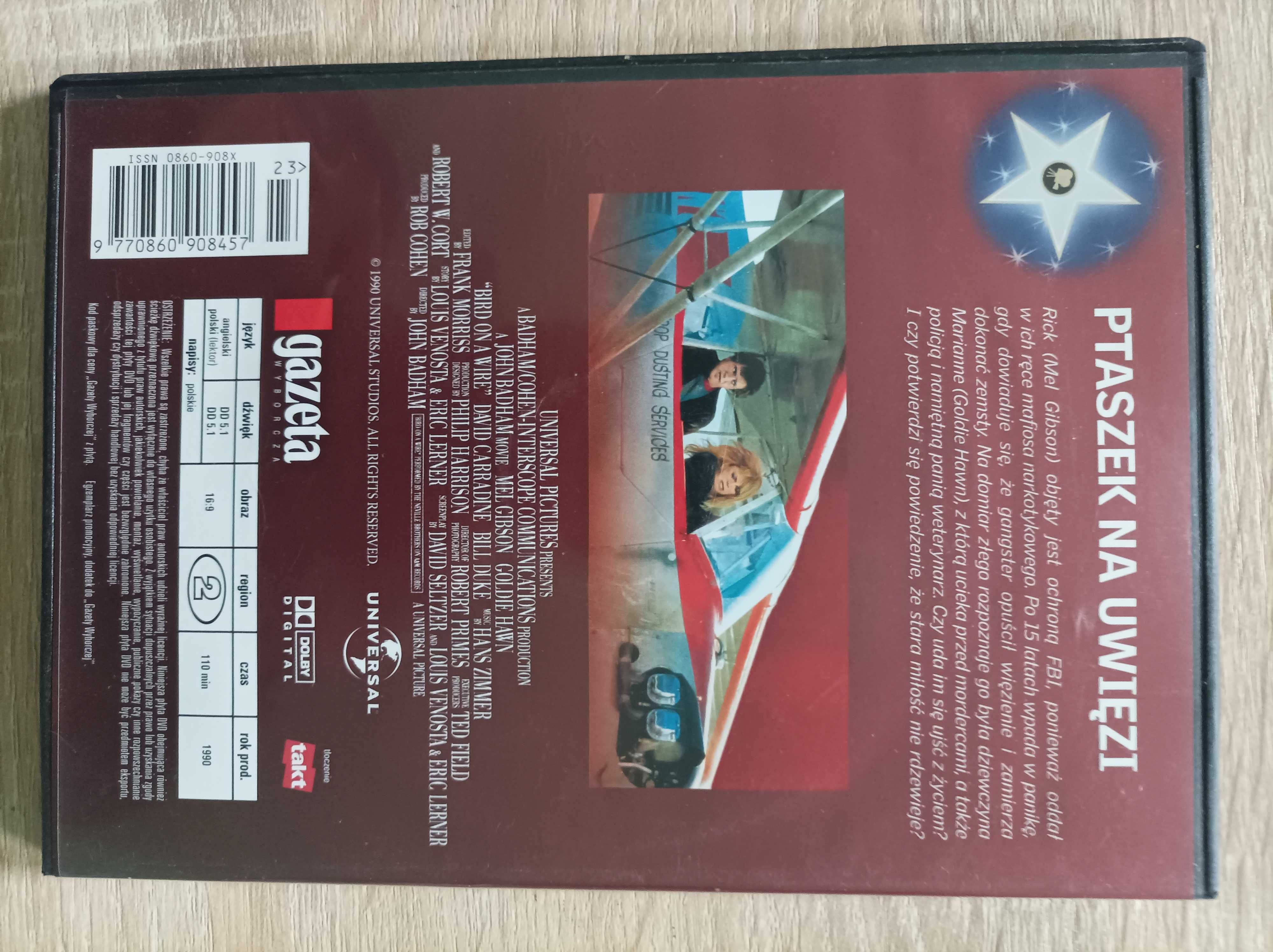 Film DVD Ptaszek na Uwięzi