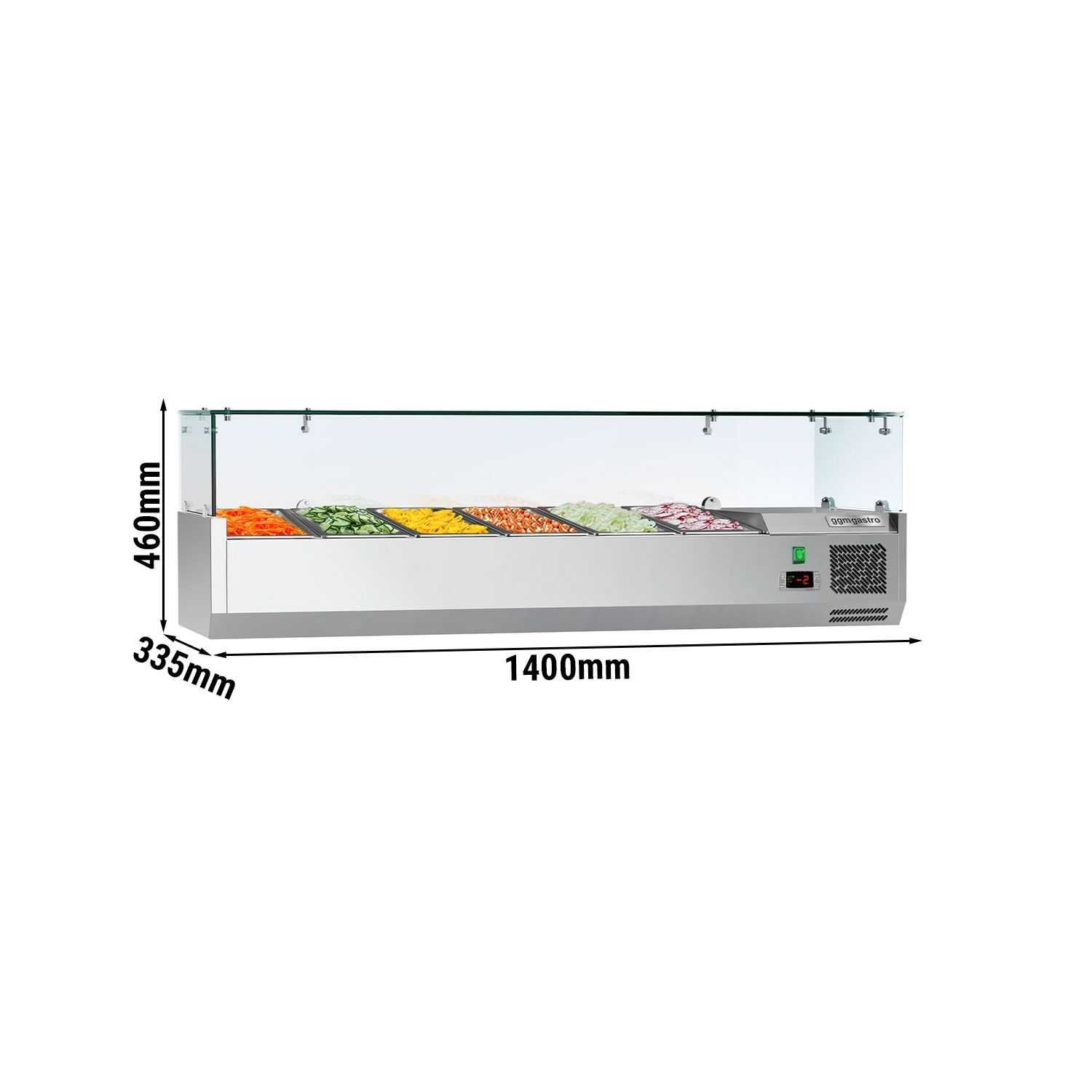 Vitrina superior refrigerada ECO