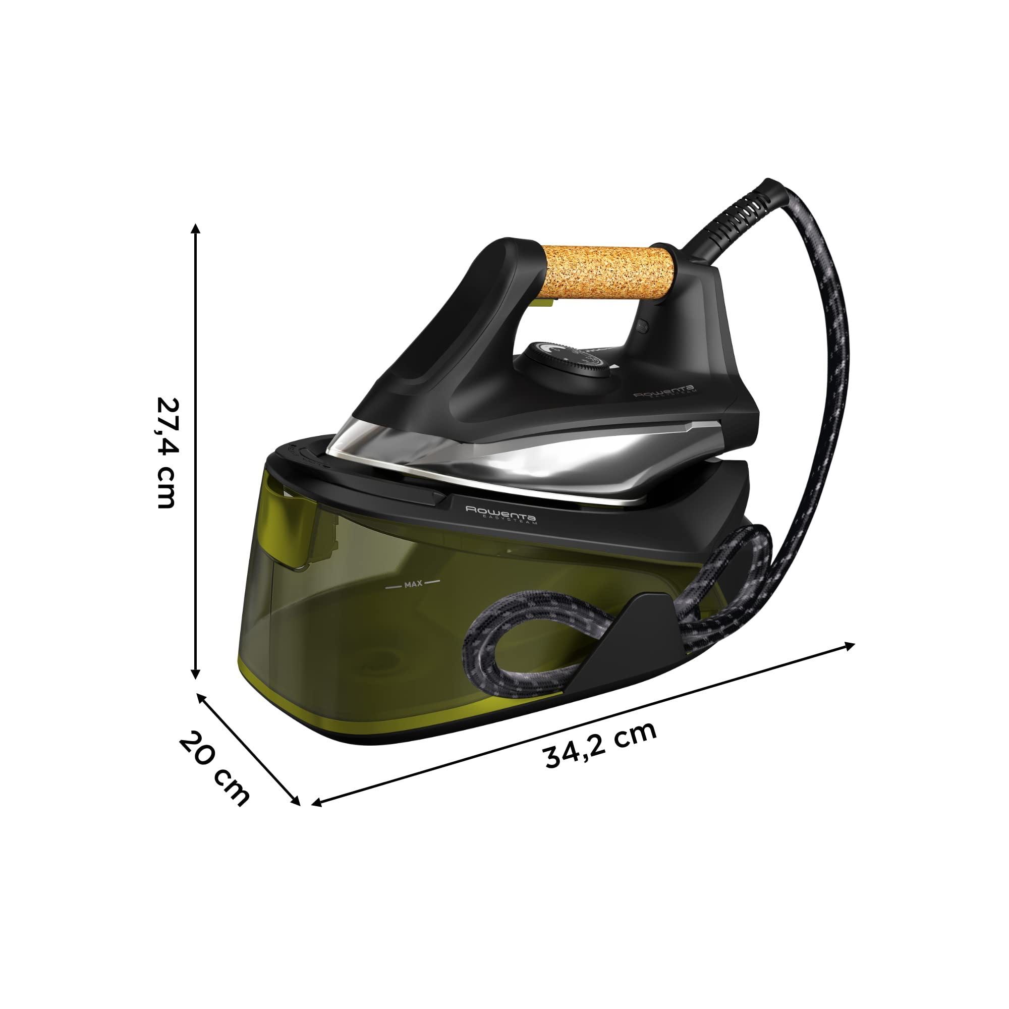 Stacja parowa Rowenta VR7360, 2400 W, żelazko parowe