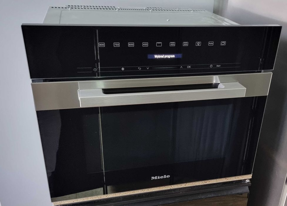 Mikrofalówka, Kuchenka mikrofalowa do zabudowy Miele M 7244, 46L,Grill