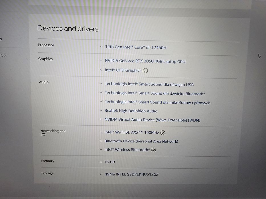 Laptop Asus Vivobook 16X K3605Z