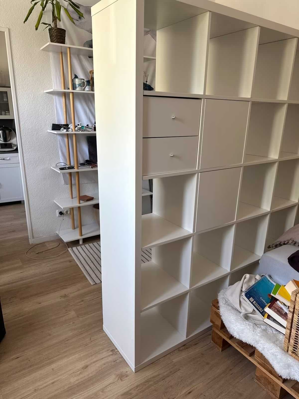 Regał, biały IKEA KALLAX 182x182 cm