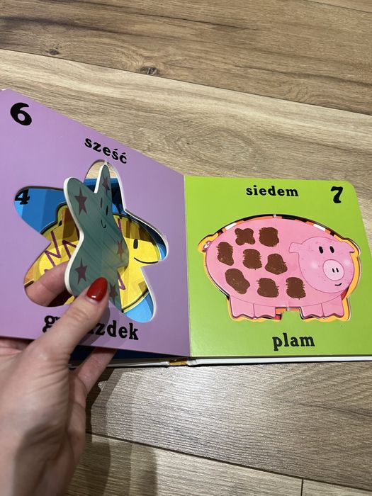 Książeczka obracanka “Liczby”
