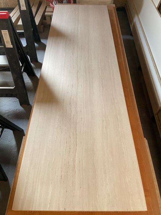 Blat WoodEco PK9040 trawertyn beż 38 mm