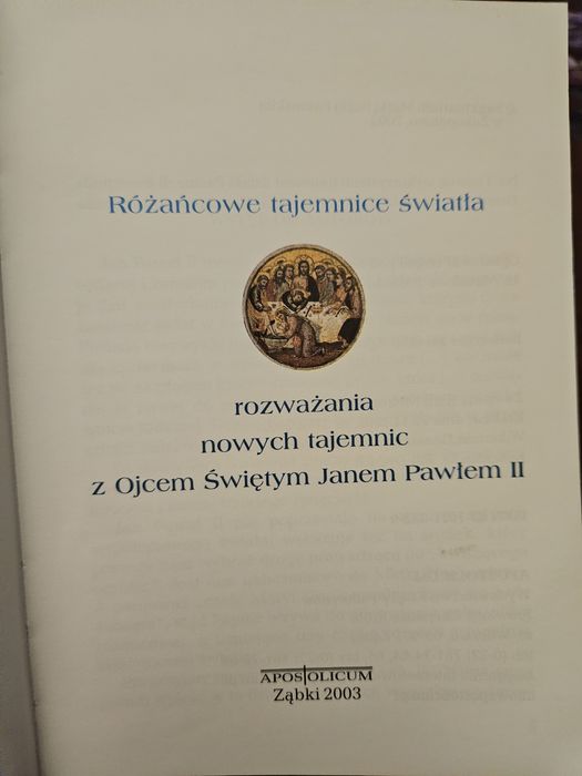 Różańcowe tajemnice światła