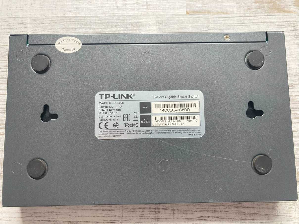 Switch TP-Link TL-SG2008